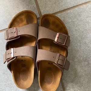 Girls Birkenstock arizona sandals
